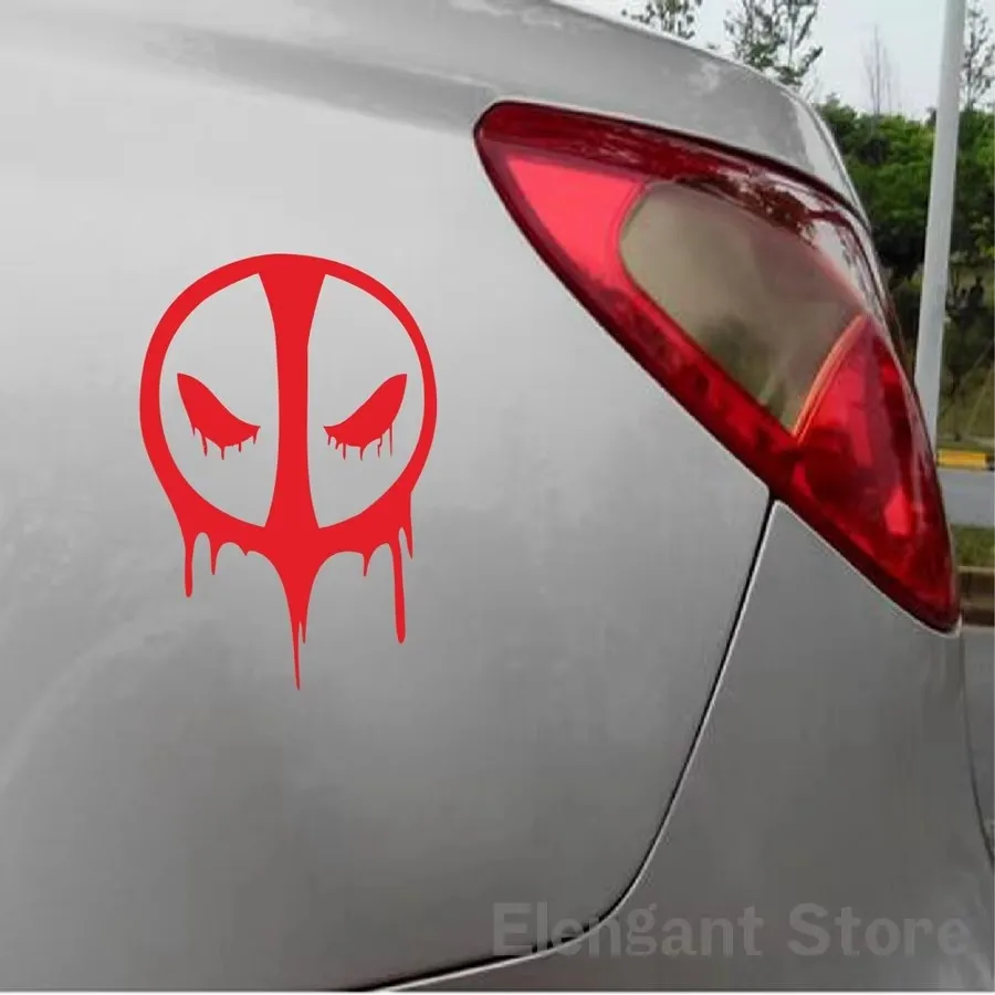 Superhero Deadpool Graphics Vinyl Sticker Car Window Bumper Motorcycle Helmet Decor Funny Creative Laptop Decals Cool Decoration - view 4