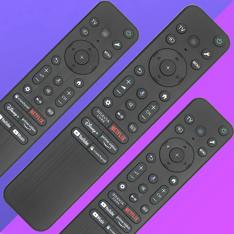RMF-TX811U 810U 810P Voice Remote for Sony KD-43/75/85X77L,  KD/XR-43/50/55/65/75X80L, KD-55X85L, XR-55/65/75/85X90L,  Smart TVs