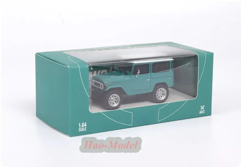 1:64 For Toyota FJ40 TM Jeep Alloy Metal Diecast Car Model Kids Toys Boys Birthday Gifts Hobby Display Collection Simulation