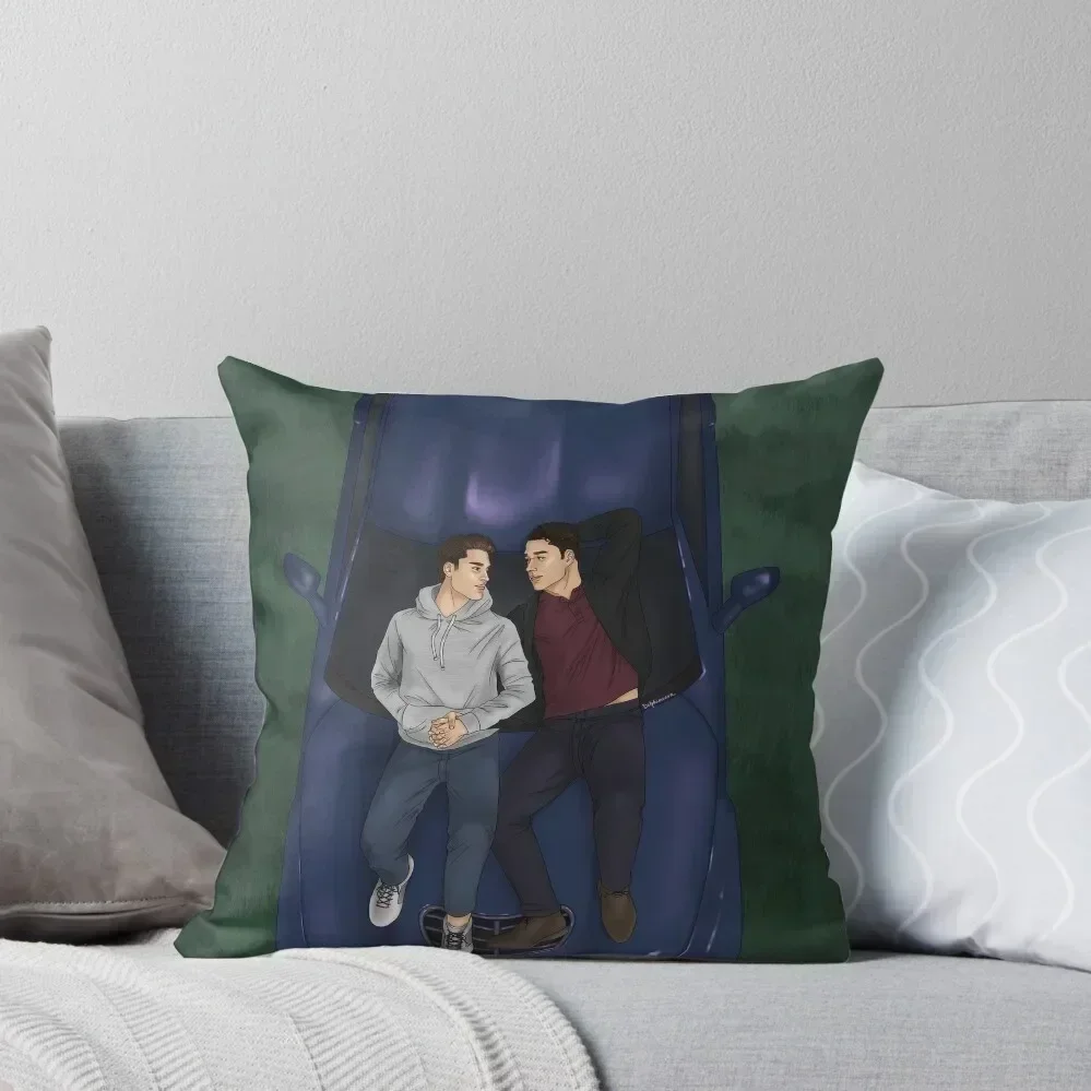 

Stargazing Tarlos On Camaro Throw Pillow Cushions Home Decor luxury covers Pillows Aesthetic Rectangular Cushion Cover pillow