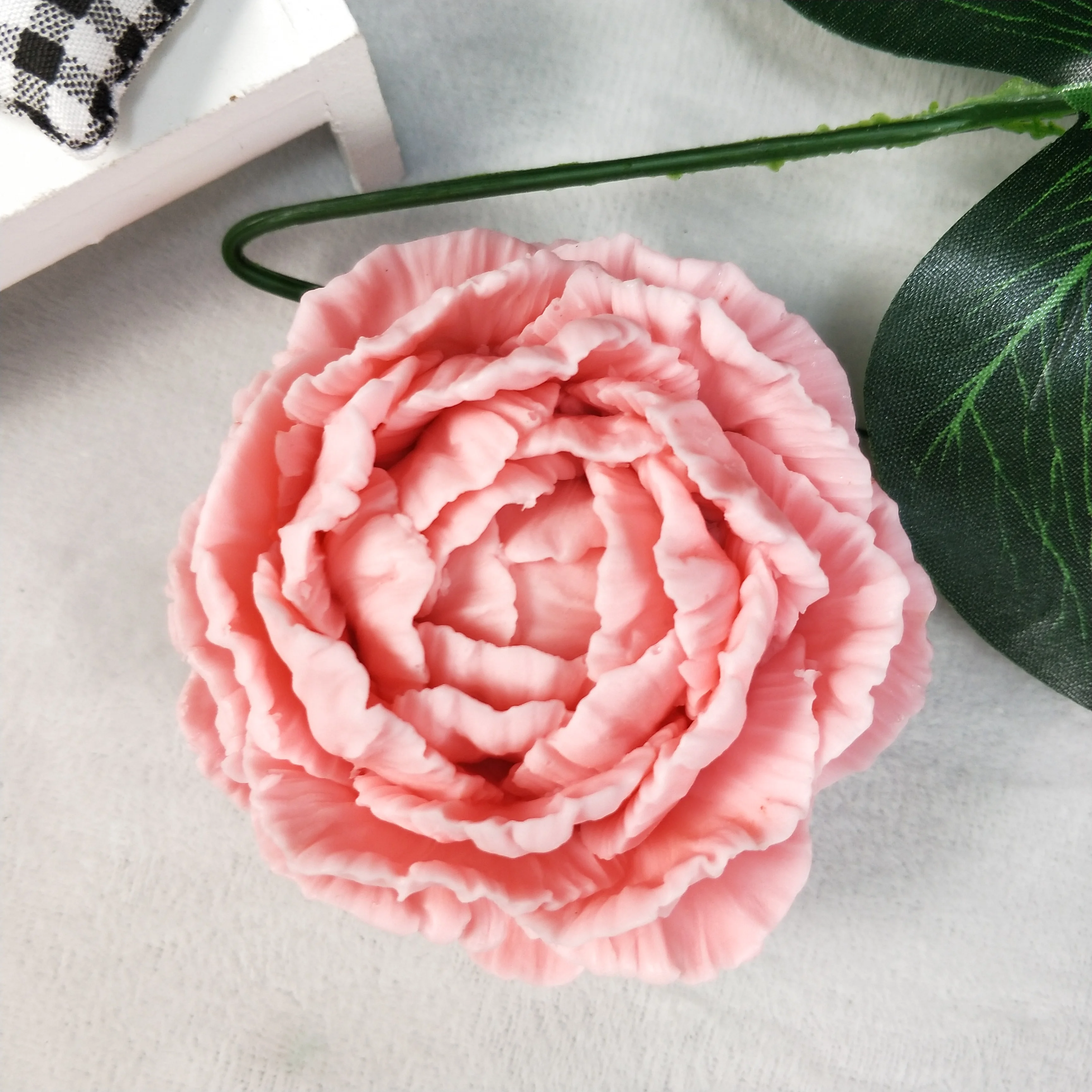 HC0209 PRZY Peony Flowers Soap Molds Mold Silicone Peony Flower Molds Bouquet Making Clay Resin Gypsum Chocolate Candle Candy