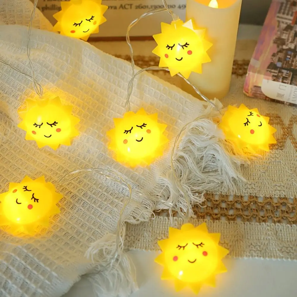 مشرق بطارية تعمل عباد الشمس فانوس سلسلة آمنة 3m 20 أضواء مصباح سلسلة لطيف المحمولة Led أضواء التخييم