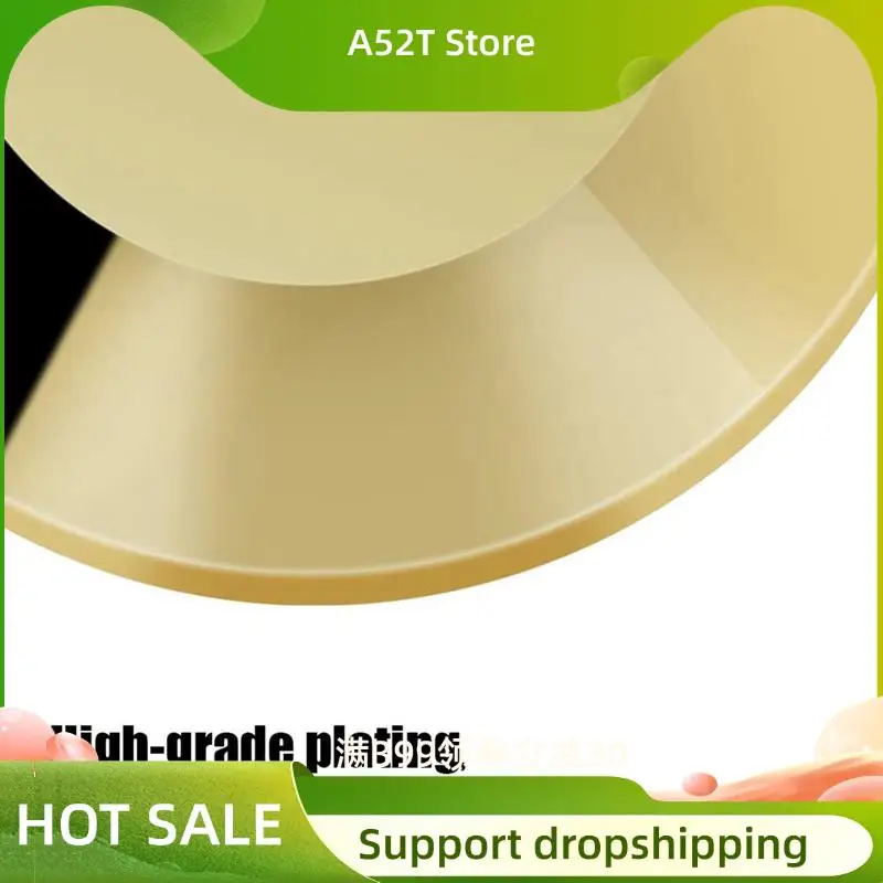 A52T 32 قطعة مكبر الصوت النحاسي العالمي المسامير منصات المتكلم صدمة قاعدة الوسادة عزل حامل قدم مخروط قاعدة الحصير الطابق 25X4 مللي متر