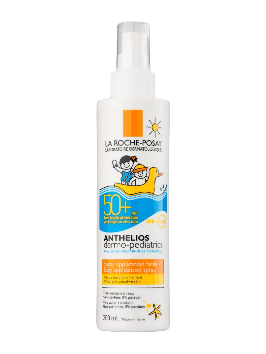 La roche posay anthelios Dermo-Pediatrics spray spf 50 200 ml-high sun protection easy application for kids