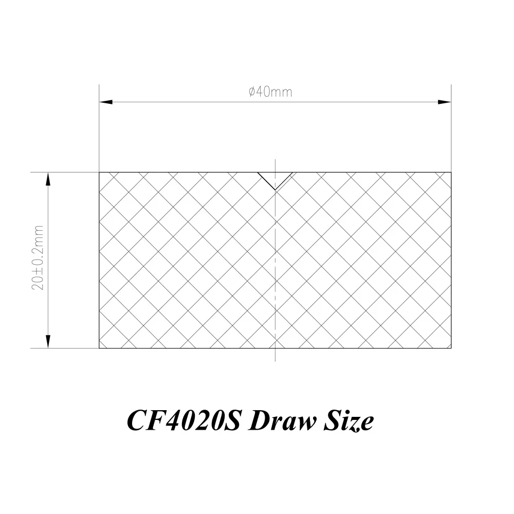 คุณภาพสูงคาร์บอนไฟเบอร์ลําโพงแยก 25 × 5/40 × 20/33 × 10/40 × 10 มม.แยกเท้า Pad Hi-Fi เครื่องขยายเสียงกรวยลําโพง Pad