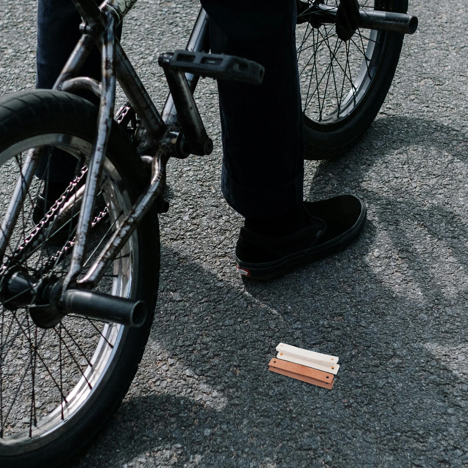 

4Pcs Exercise Bike Brake Pads Wool Resistance Drag Pads Replacement Parts for Home Gym Training Accessories