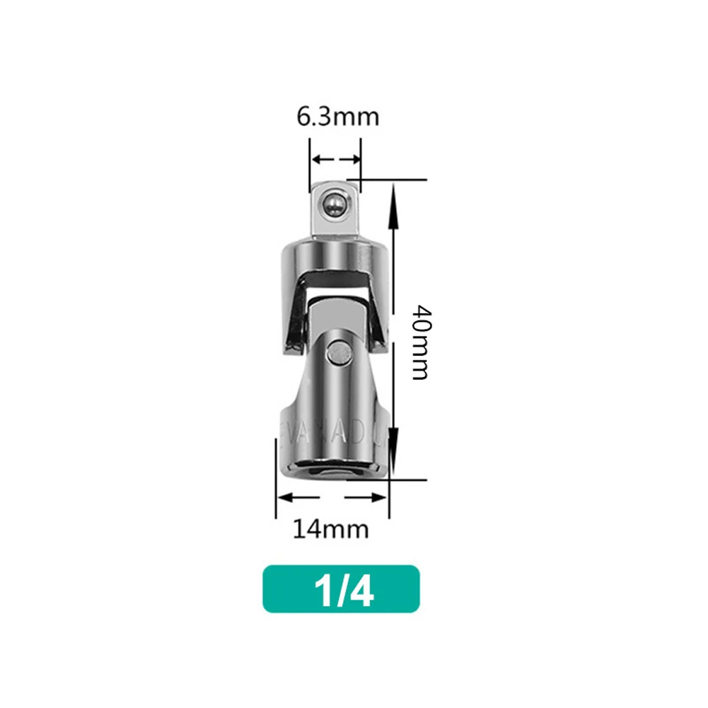 Socket Adapter with for triple Drive Size Support 1/4 3/8 1/2 Inch for Ratchet Extension Use in Mechanical Assembly and