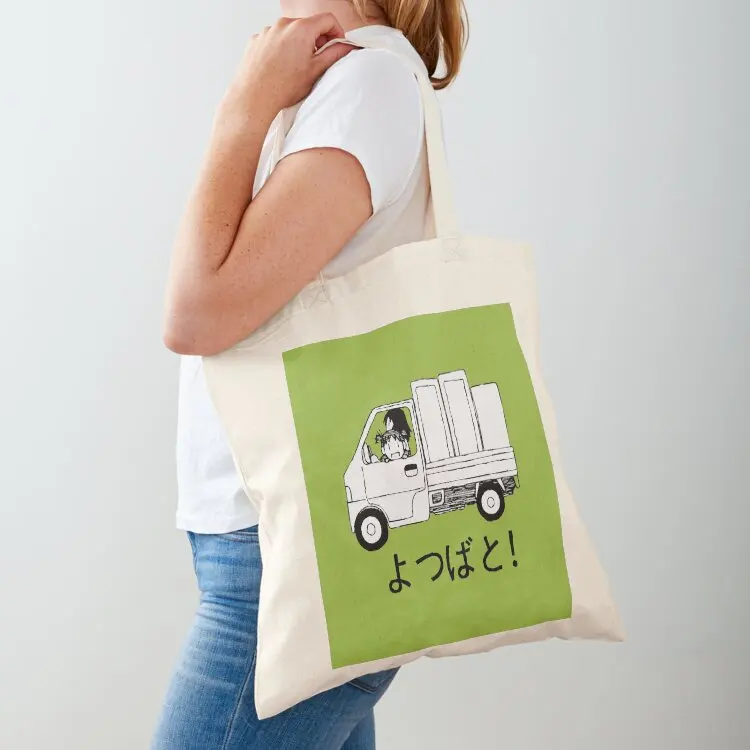 

Yotsuba&! Tote Bag women bag shopping bag logo cute tote Shopper handbag