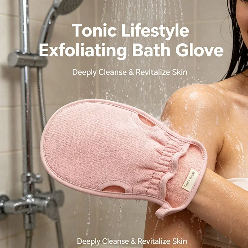 Bath for Peeling SPA Exfoliating Shower Brush Body Cleaning Scrub Mitt Rub Dead Skin Gloves Shower Towel Foam Body Massage 1PCS view 6