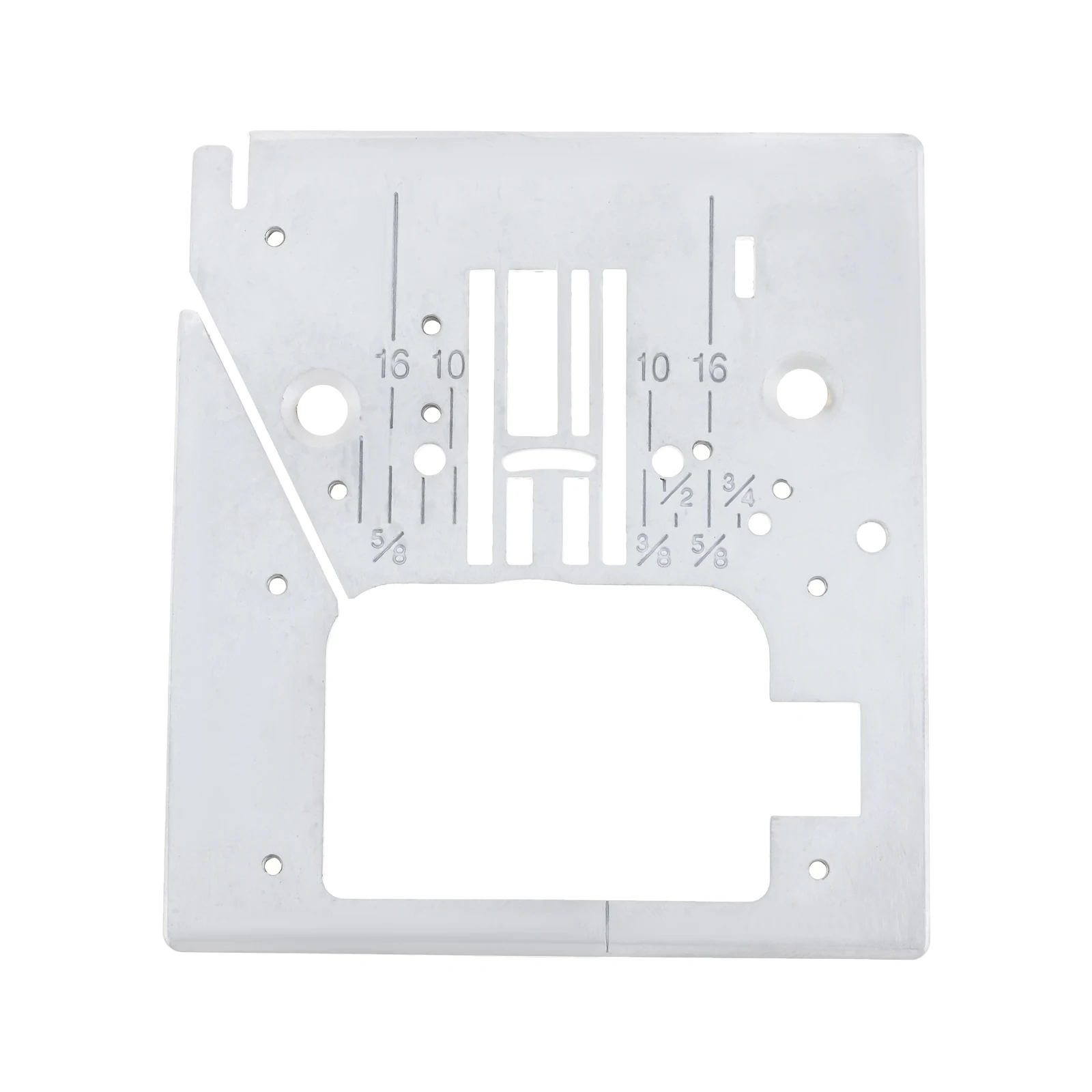 Placa de aguja para máquina de coser de acero 84374 apta para Quilter de confianza 7469Q 7470 tablero de aguja para máquina de coser compañero 7,6x8,35 cm