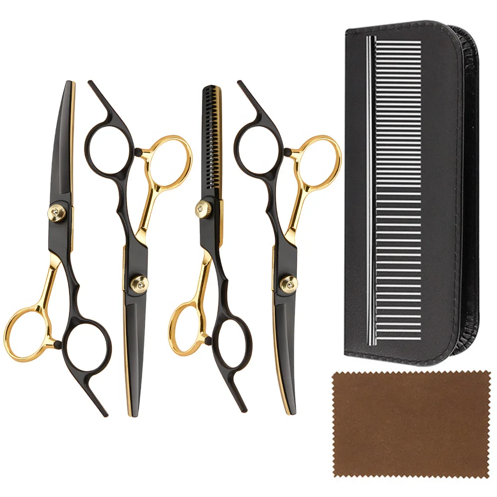 Professional Pet Grooming Scissors Kit-Safe Stainless Steel Tools for Dogs Cats-Perfect for Trimming Shaping And Styling Pet
