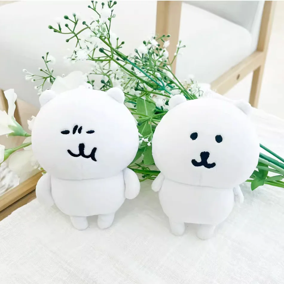 Auto mocking urso boneca de pelúcia brinquedo artesanal boneca dos desenhos animados chaveiro anime bonito travesseiro diversão presente aniversário das crianças boneca