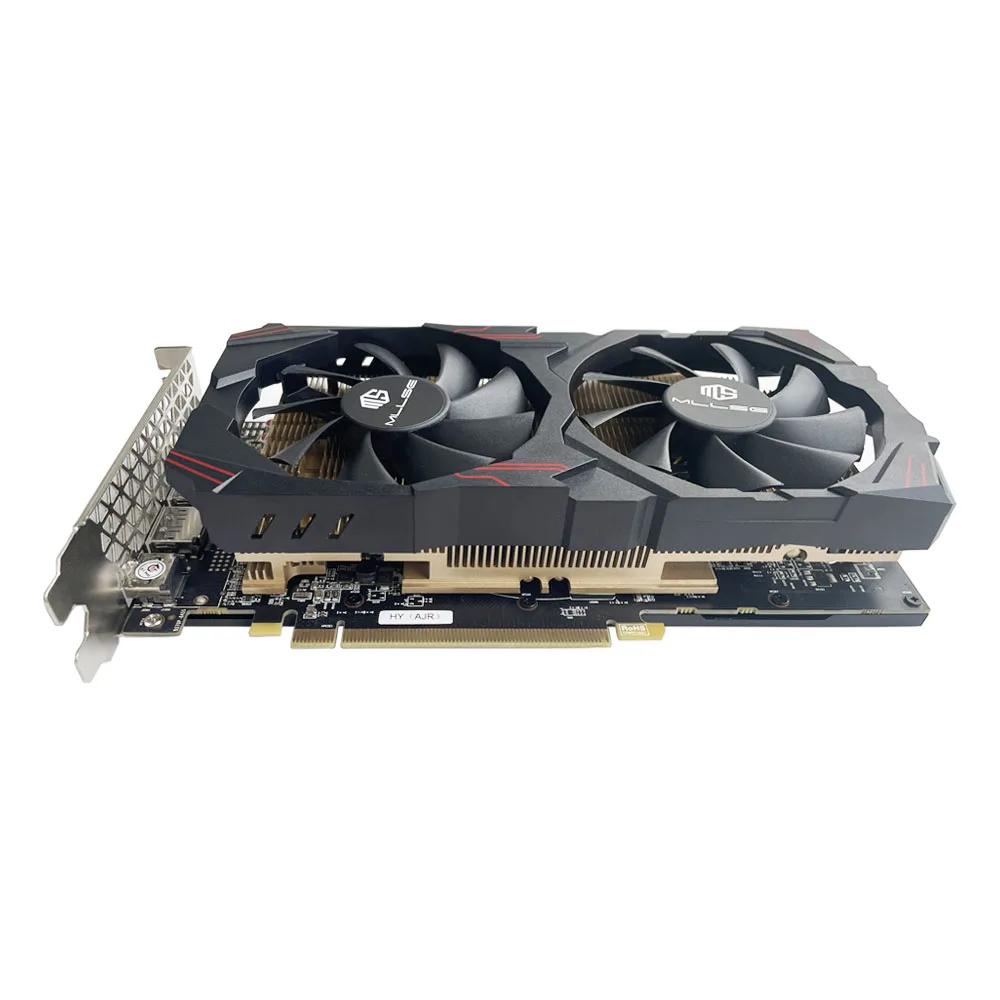 MLLSE Graphics Card AMD Placa De Video RX 580 8GB Gaming GDDR5 256Bit PCI-E 3.0 ×16 Radeon GPU Computer Game Brasil