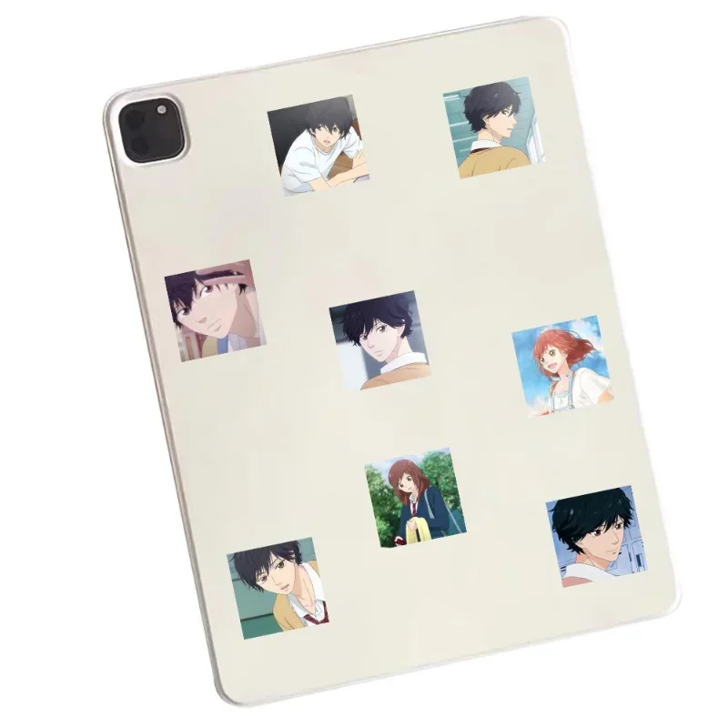 AO HARU RIDE Anime Sticker Kou Mabuchi Futaba Yoshioka Stickers School Supplies Student Stationery Cute Laptop Phone Case Decor