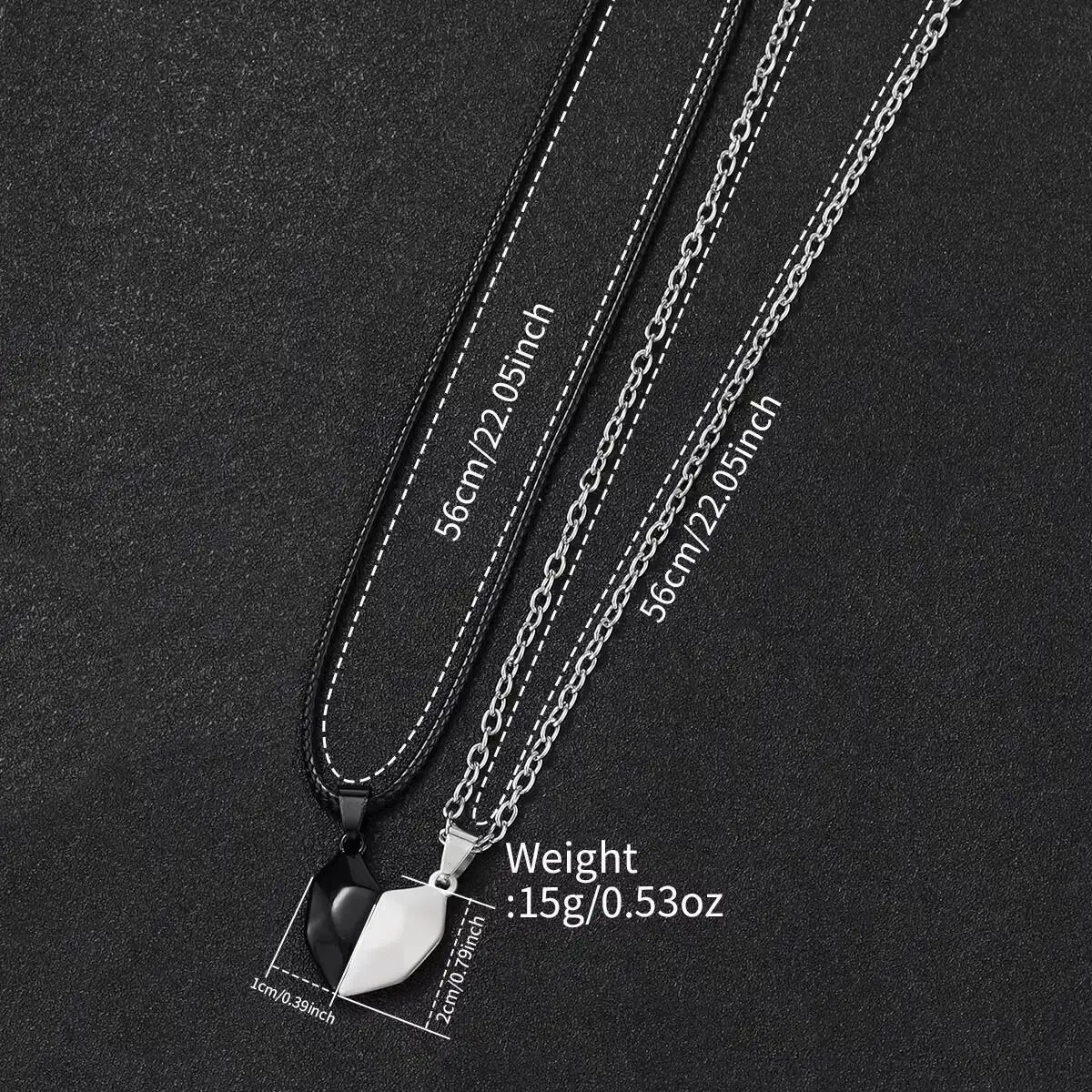 4PCS Fashion Couple Watches Necklaces Set Arabic Dial Quartz Watch Casual PU Leather Strap WristWatches （Without Box）