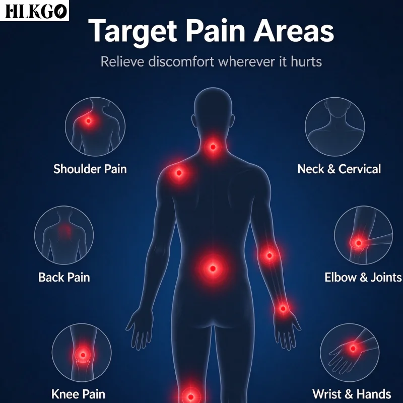 Cold Laser Therapy Device 5W 650nm 808nm X25 Home Use Meniscus Tear Medical Grade Infrared Body Pain Regrowth