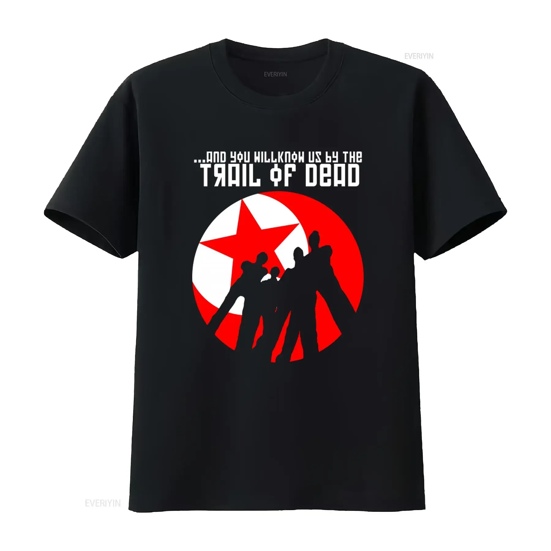 Retro And You Will Know Us By The Trail Of Dead Band T Shirt Medium Size vintage Washed Top For Everyday Wear Casual graphic