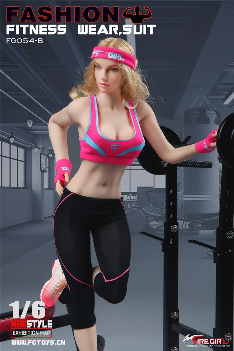 Fire Girl Toys FG054 1/6 Scale - огляд і ціна Yoga Fitness First