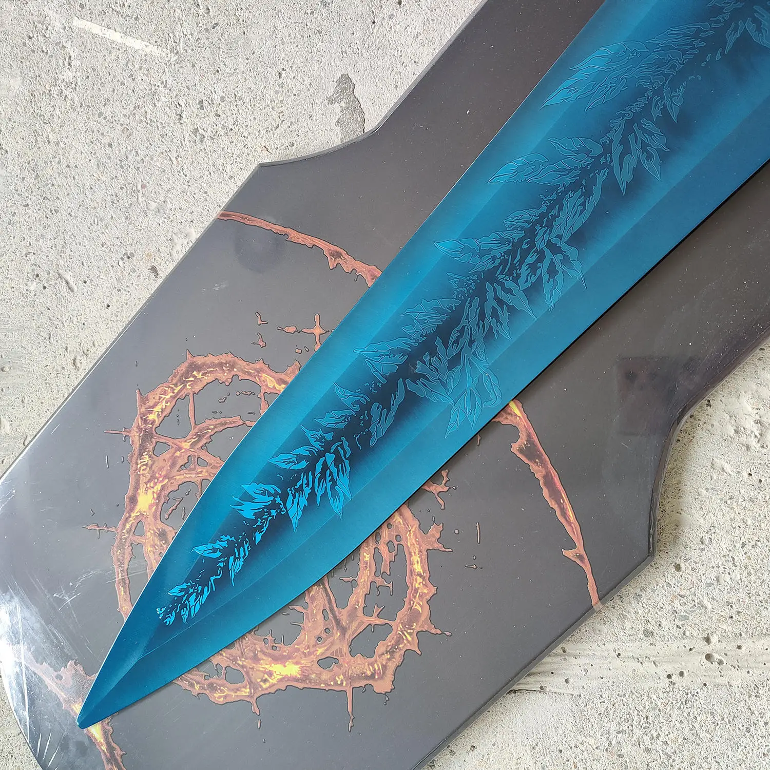 Hot Elden  Rings Sorcerer Dark Moon Greatsword Toys Sword Halloween Props and Birthday 122cm 3.7kgGifts  Collection Cosplay