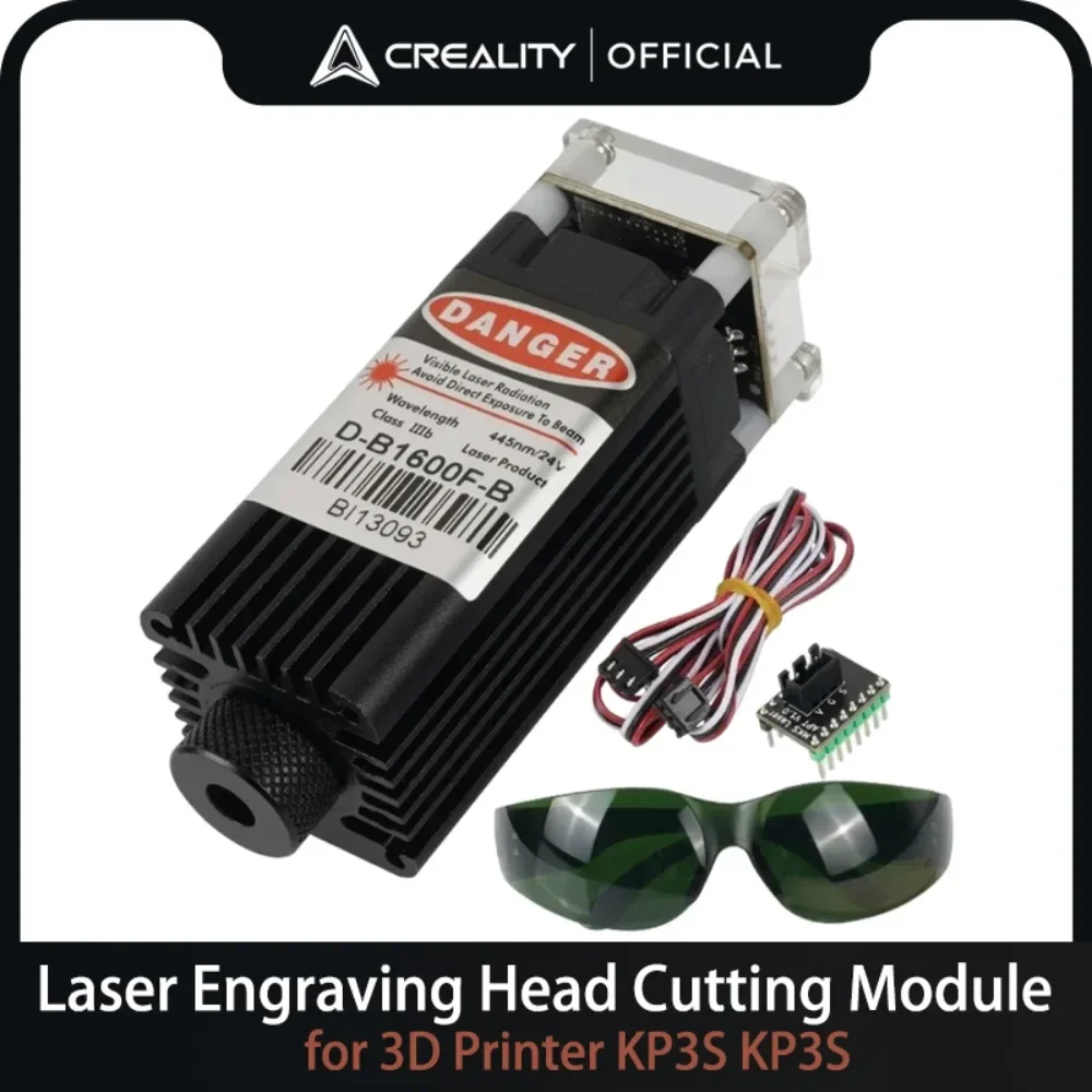 

Laser Engraving Head Cutting Module 24V for 3D Printer KP3S KP3S Pro KP5L Micro Laser Engraving Machine 3D Printer Accessories