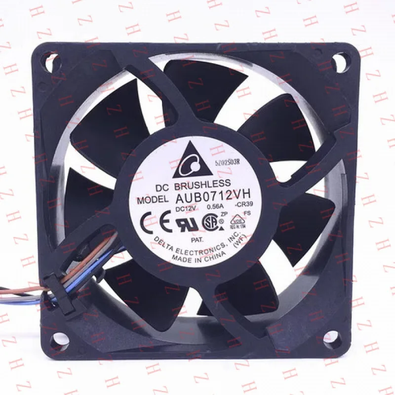 

Вентилятор охлаждения P+ для Delta BRUSHLESS AUB0712VH 7025 12V 0.56A 7см 4-проводной, с высоким расходом воздуха