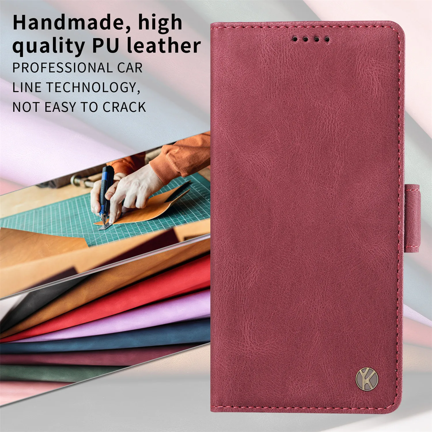 Magnetic Leather Flip Case For Huawei P8 P9 Lite 2017 P10 P20 P30 Pro P Smart 2019 Mate 10 20 Holder Wallet Phone Stand Cover