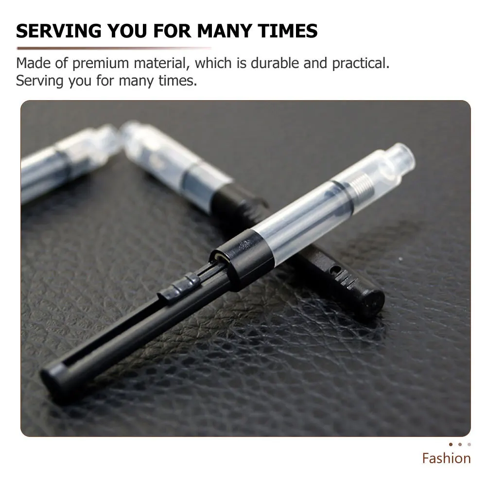 

30 шт., двухтактные поглотители чернил, гладкие струящиеся чернила, эргономичный дизайн, авторучка, помощник для заправки, школьные принадлежности