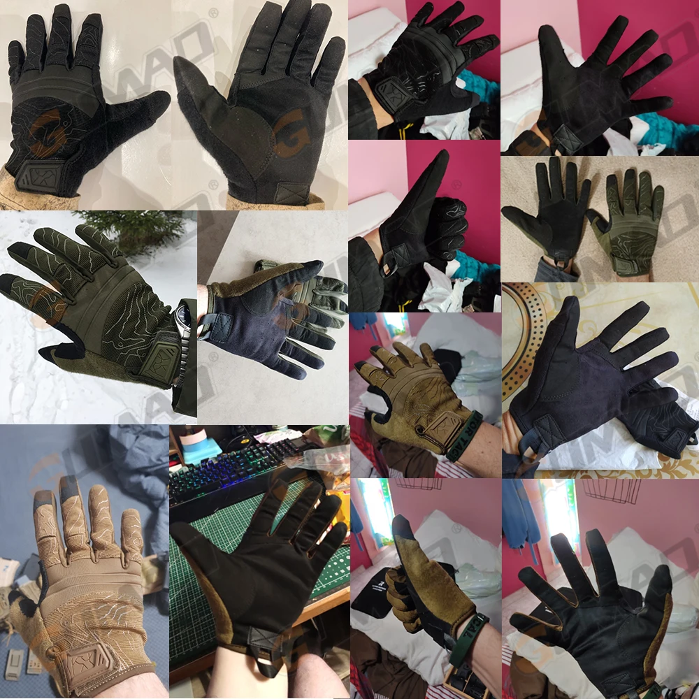 Guantes tácticos de tiro – Compatibles pantalla táctil - imagen 2