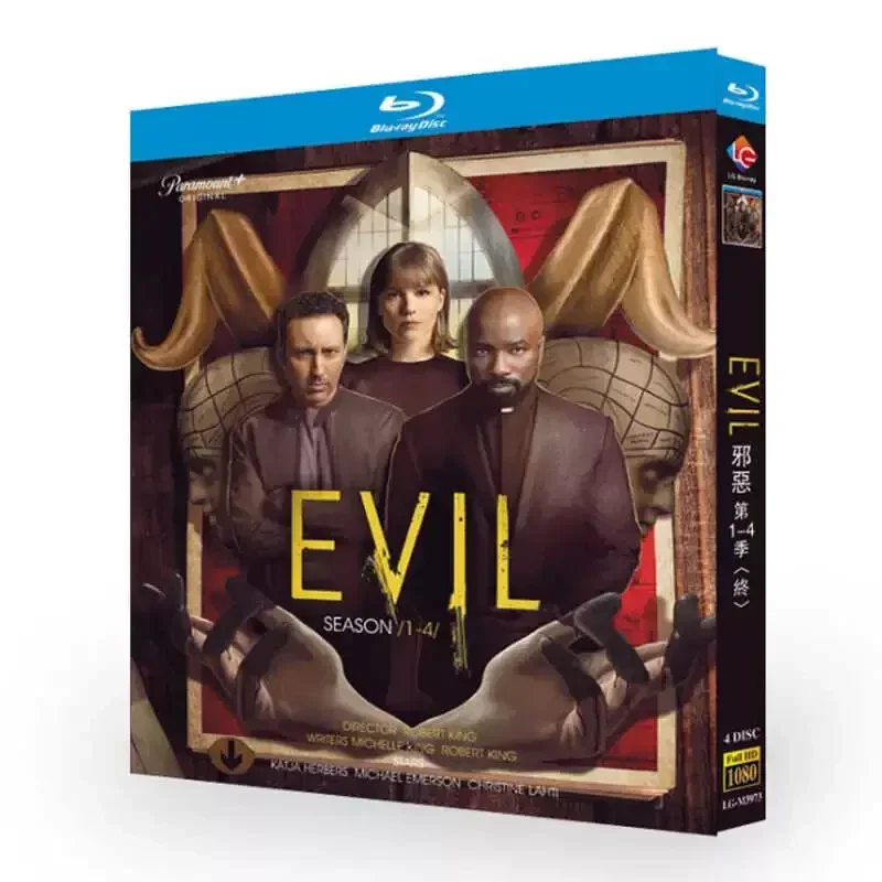 Evil Staffel 1-4 Blu-ray Disc