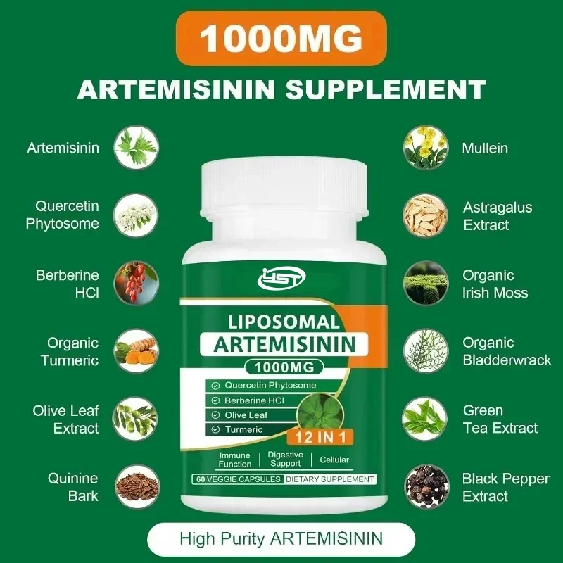 

Липосомальная добавка Artemisinin, экстракт сладких червей, содержащий корпус центротина, максимальное впитывание антиоксиданта