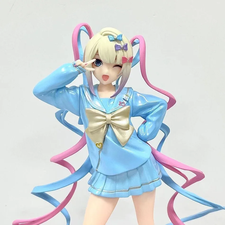 Nueva figura de Anime Needy Girl Overdose Pop Up Parade KAngel figuras de acción Virtual Uploader PVC colección modelo adornos Juguetes