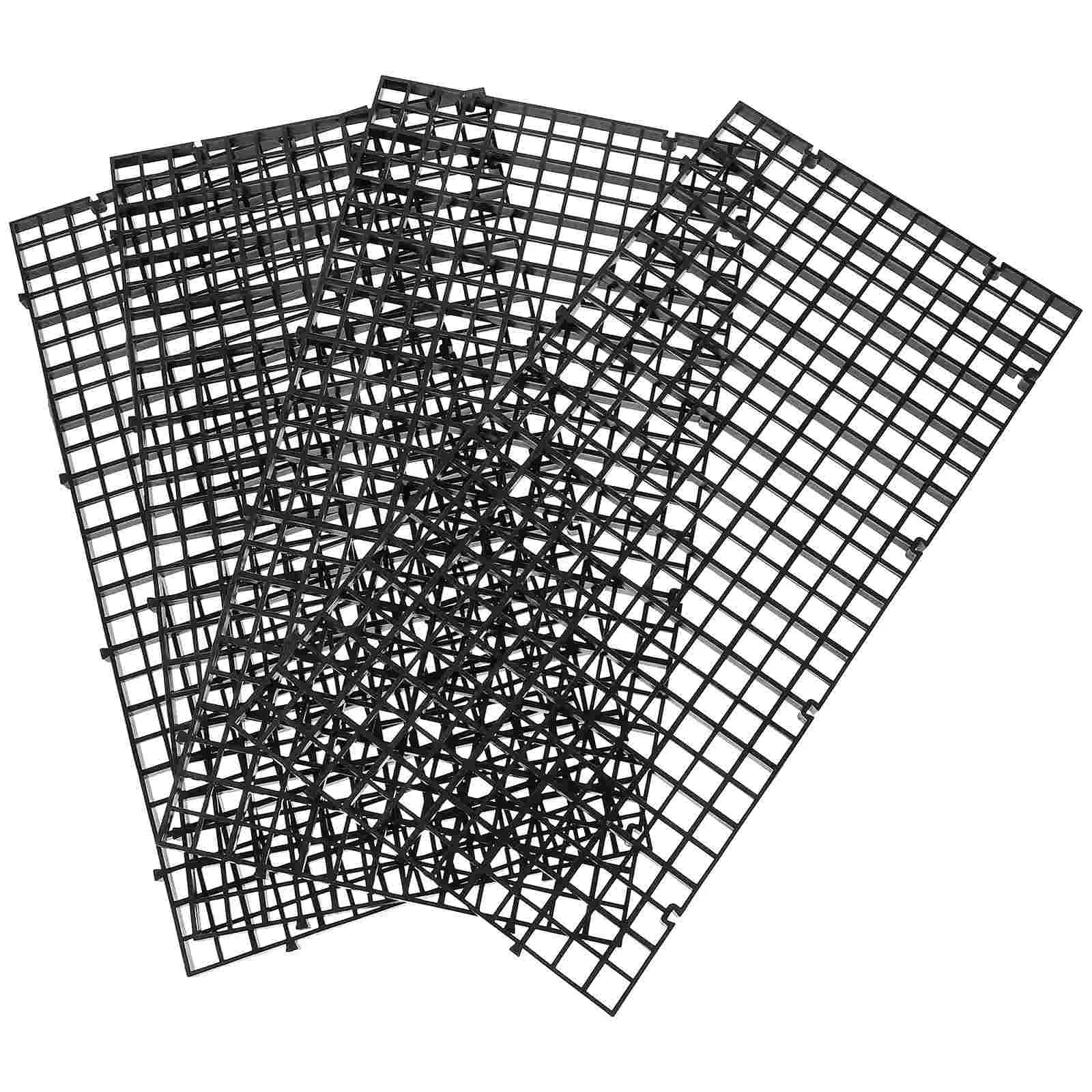 

4Pcs Fish Tank Divider Plates Aquarium Bottom Filter Design Easy Installation Practical Pet Fish Breeding Water
