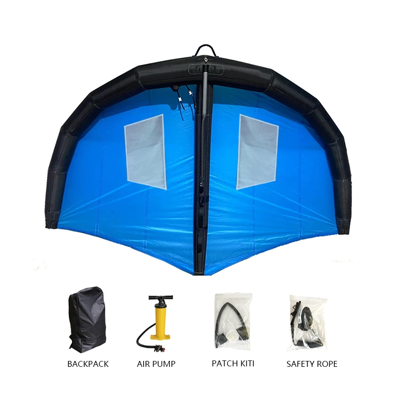 Sea Kitesurfing Wing Foil And Trendy Recreational Sports Toughness