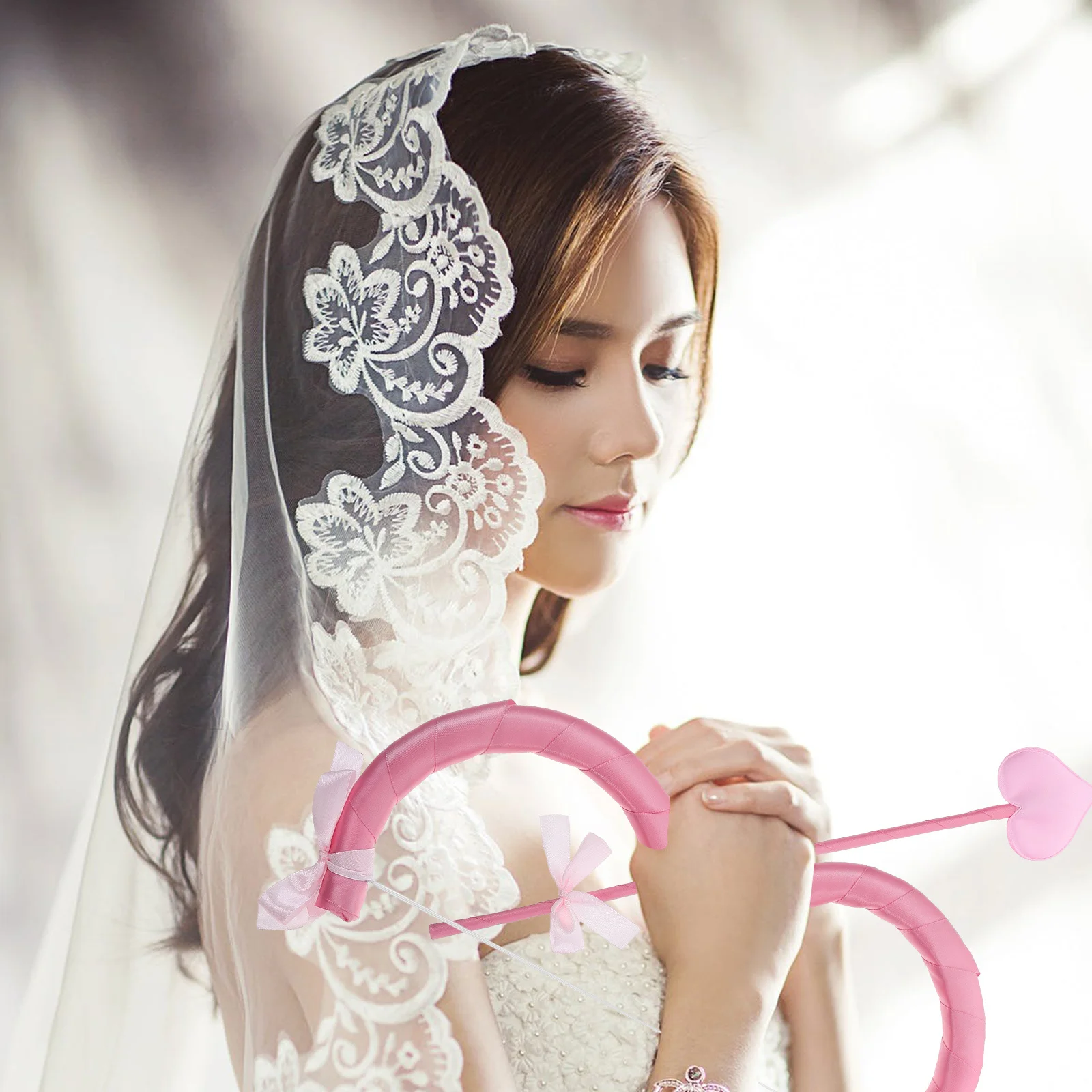 1 مجموعة 1 مجموعة كيوبيد السهم الدعائم مجموعة القوس الصغيرة لعيد الحب حفلة الهالوين تأثيري اكسسوارات زي لوازم الزينة