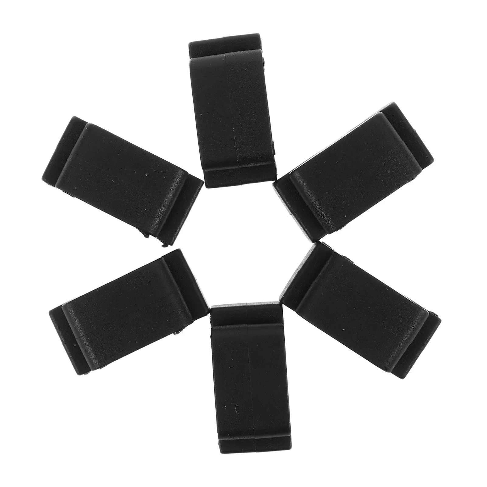 

6Pcs Guitar Plectrum Holder Kit Compact Design for Acoustic Electric Bass Ukulele Headstock Pick Storage Accessory