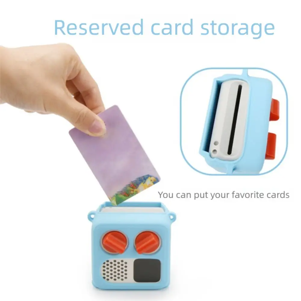 Stoßfeste Silikon-Schutzhülle mit Schultergurt, Anti-Drop-Tragetasche, wasserdicht, Anti-Verlust, für Yoto Mini 2024