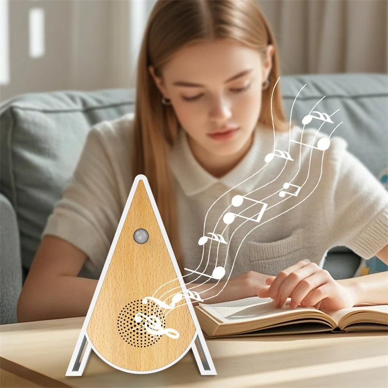 Bird Chirping Sound Box Singing Bird Speaker Motion Sensor Nature Sound Box Portable Smart Natural Noise Maker For Relaxation