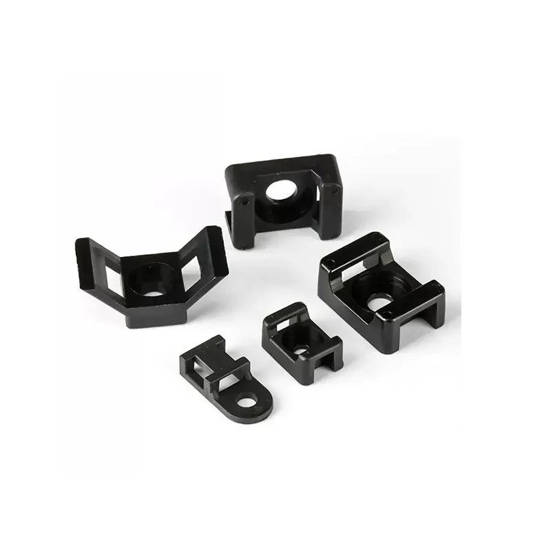 Saddle Shaped Wire Holder Cable Clip Screw Hole Type Harness Clamp Manager