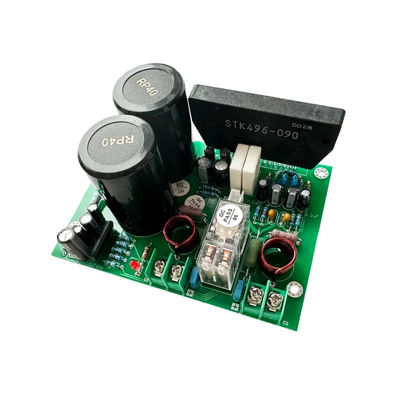 

HIFI Sanyo Thick Film STK496-090 200W Digital Power Amplifier Board 100W*2 Stereo Audio Amplifier Moudle AC24-36V