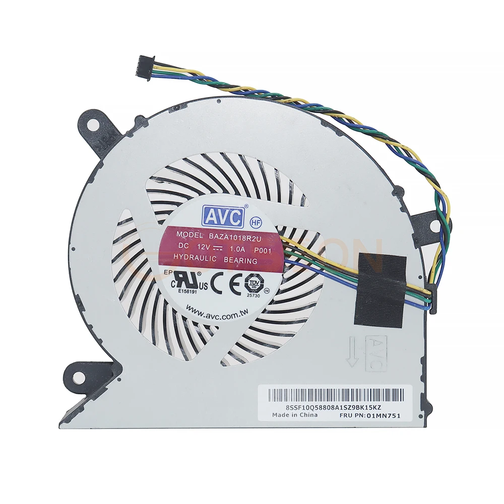 

01MN751 All-in-one PC Cooler CPU Cooling Fan for Lenovo Ideacentre AIO 3 21ITL7 F0GV 22IAP7 F0GG 24IAP7 F0GH BAZA1018R2U P004