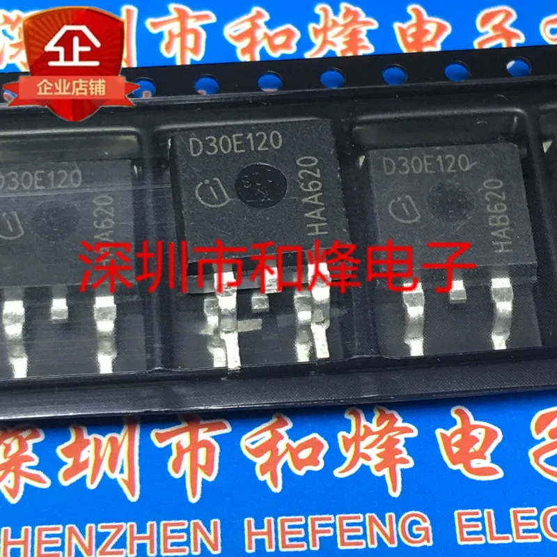 

10PCS/LOT D30E120 IDB30E120 TO-263 30A 1200V Datasheet - Electronic Component for Professional Use