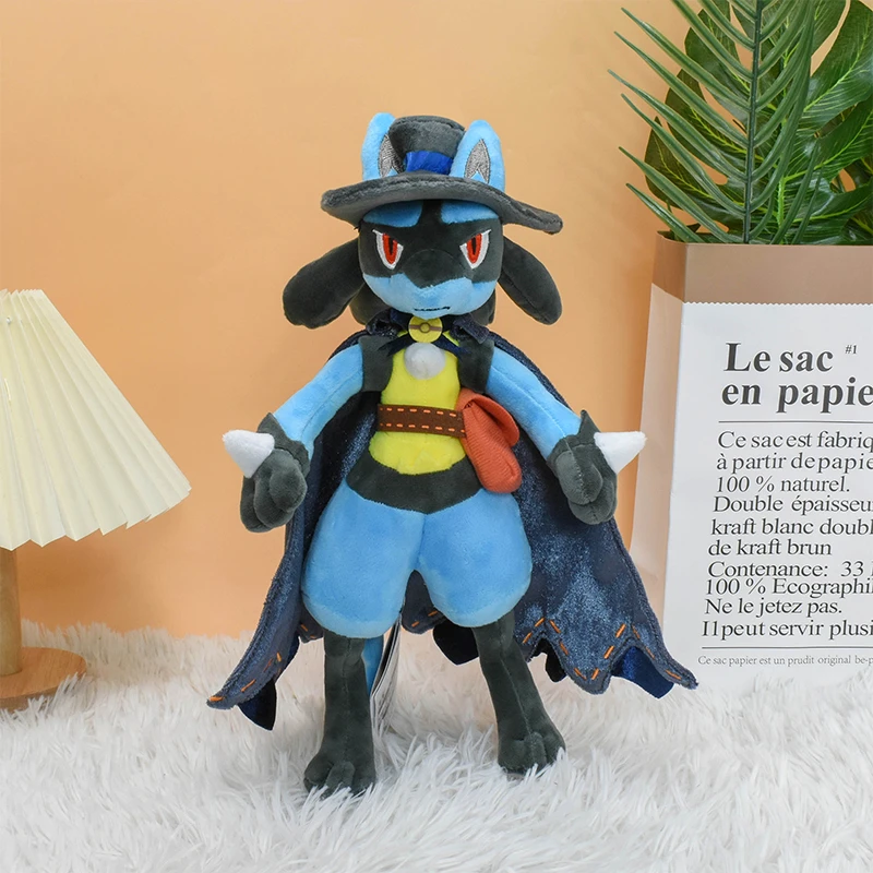 Pokémon Plush Toy Doll, 25 Estilos, Mewtwo, Lucario, Brilhante, Furret, Galarian, Ponyta, Houndoom, Snorlax, Totodile, Steelix