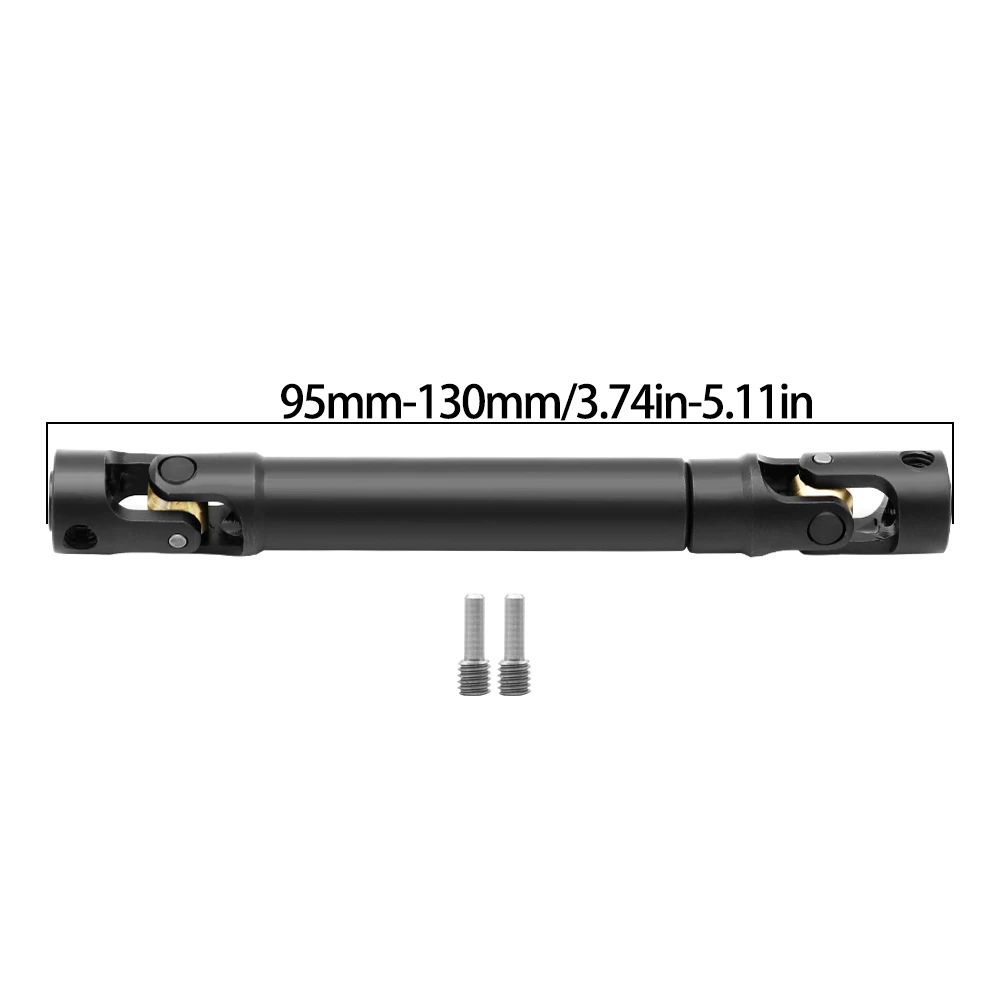 Metalen Interne Spline Aandrijfas Kruiskoppeling Aandrijfas voor 1/10 RC Auto Crawler Axiale SCX10 Gladiator YK4082 TRX4 TF2 D110