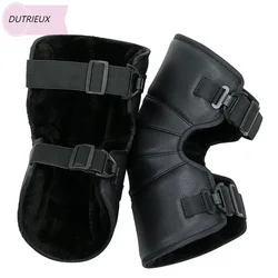 Motorcycle Protective Kneepad Motorbike Riding Knee Pads PU Leather Motocross Knee Protector Brace Guard Cycling Universal 2PCS