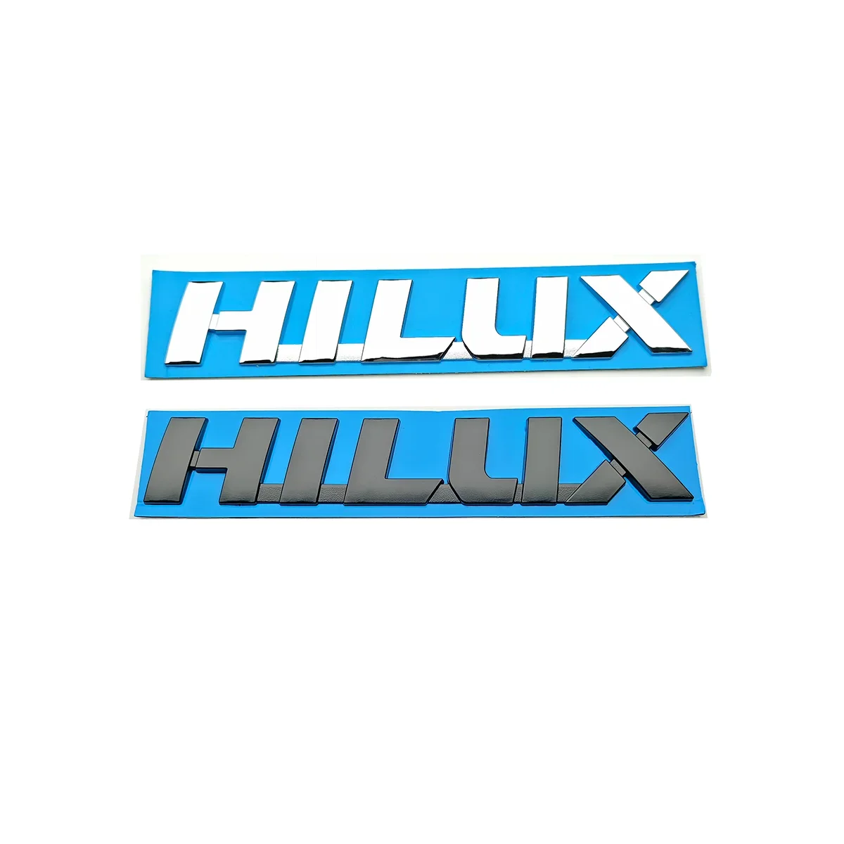 3D ABS HILUX Logo Car Letter Sticker for Toyota HILUX Trunk Decal Badge flank Emblem SRS 2.8 D4D Car decorate Accessories 3/8pcs