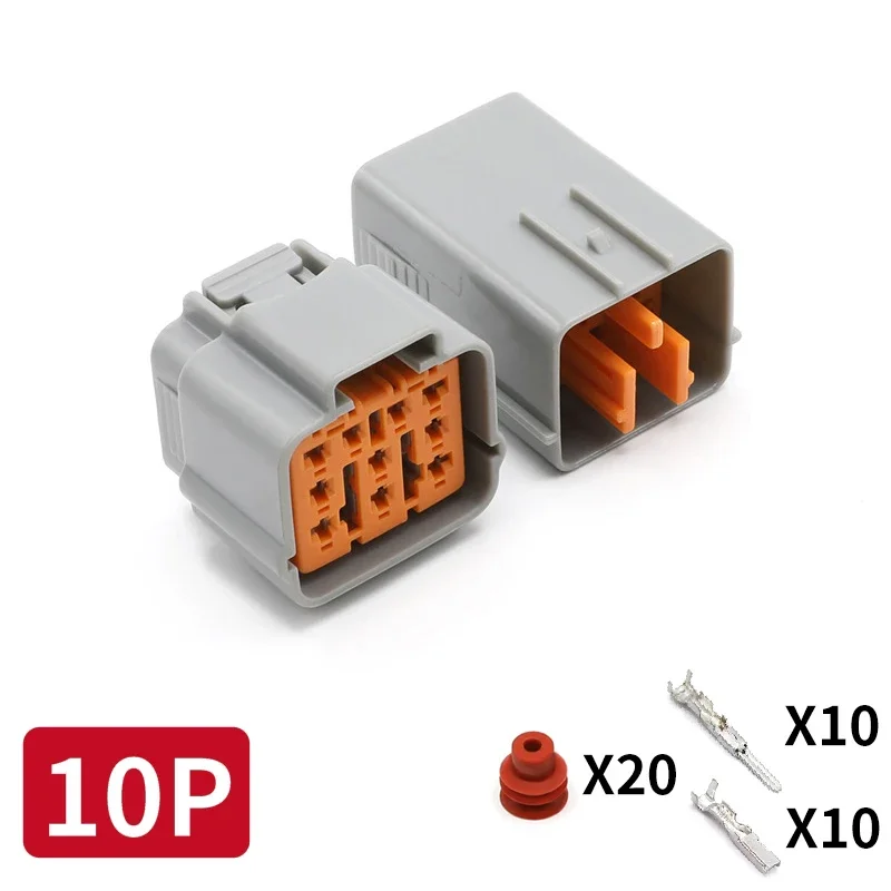 5/10/100Sets 2 3 4 6 8 10 12pin Dl 090 Vrouwelijke En Mannelijke Sumitomo Waterdichte Kabel Connector Voor Nissan Mazda Rx8 Ontsteking Coi
