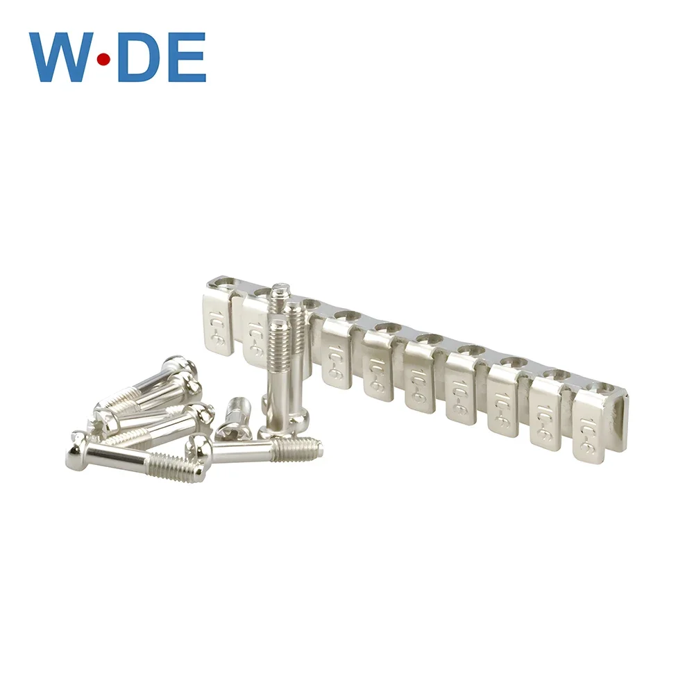 FBI 10-6 Fixed Bridge UK Type Terminal Block Accessories For UK2.5B UK5N UDK-4 UK5-TWIN UKKB5 UKK5 DIN Rail Terminal Blocks