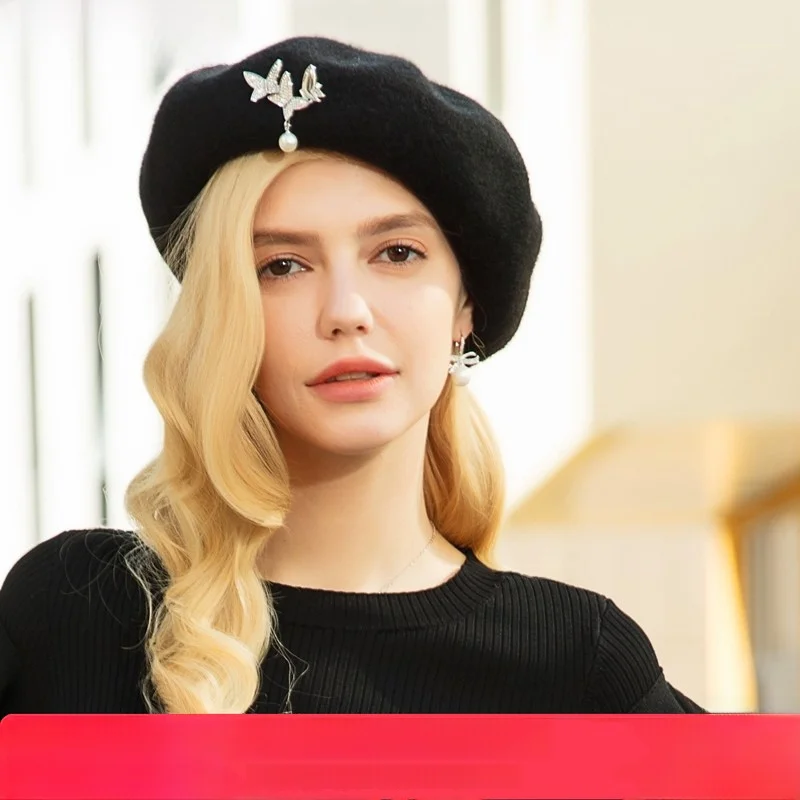 ee-hiver-faion-thiened-laine-beret-chapeau-ele-decontracte-artiste-chapeau-polyvalent-dames-chapeau-printemps-automne-hiver-saisonnier-porter