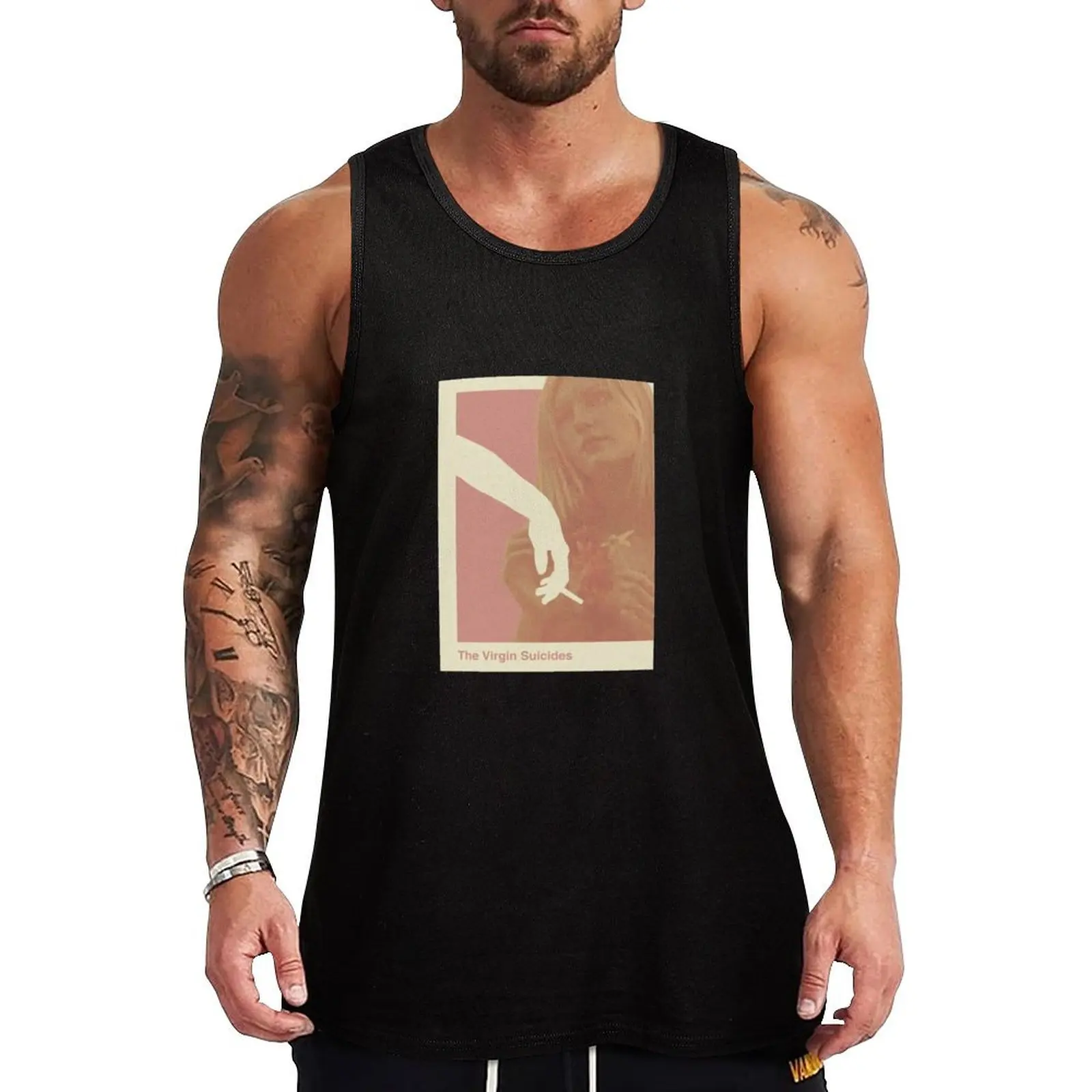 

the virgin suicides Tank Top gym shirt men Gym T-shirts for men Men's gym