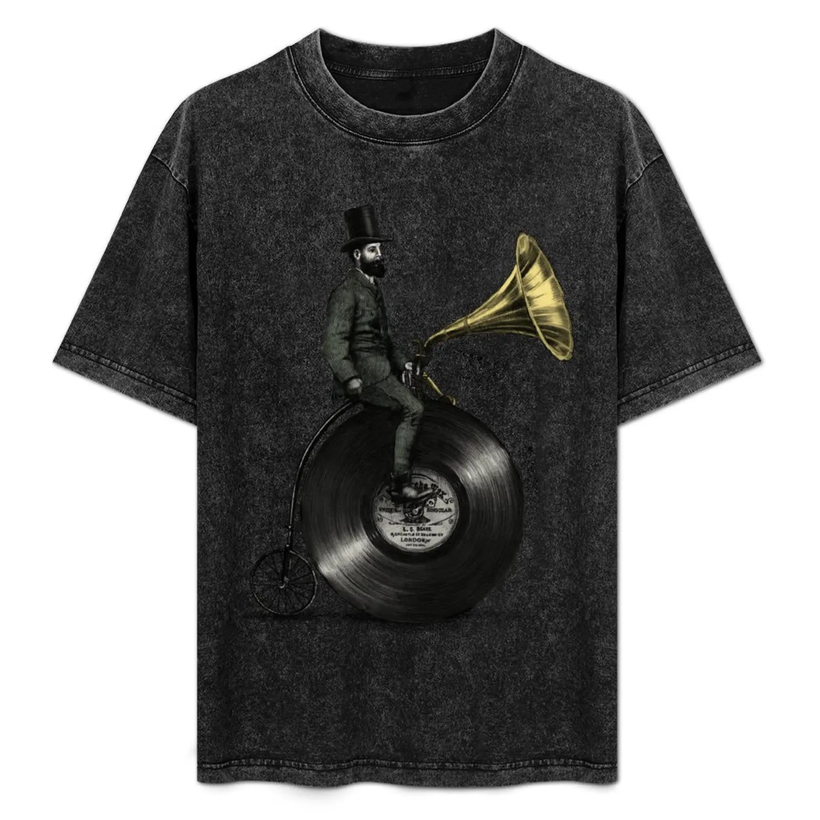 

Music Man (green colour option) T-Shirt Water Resistant Casual T-Shirt
